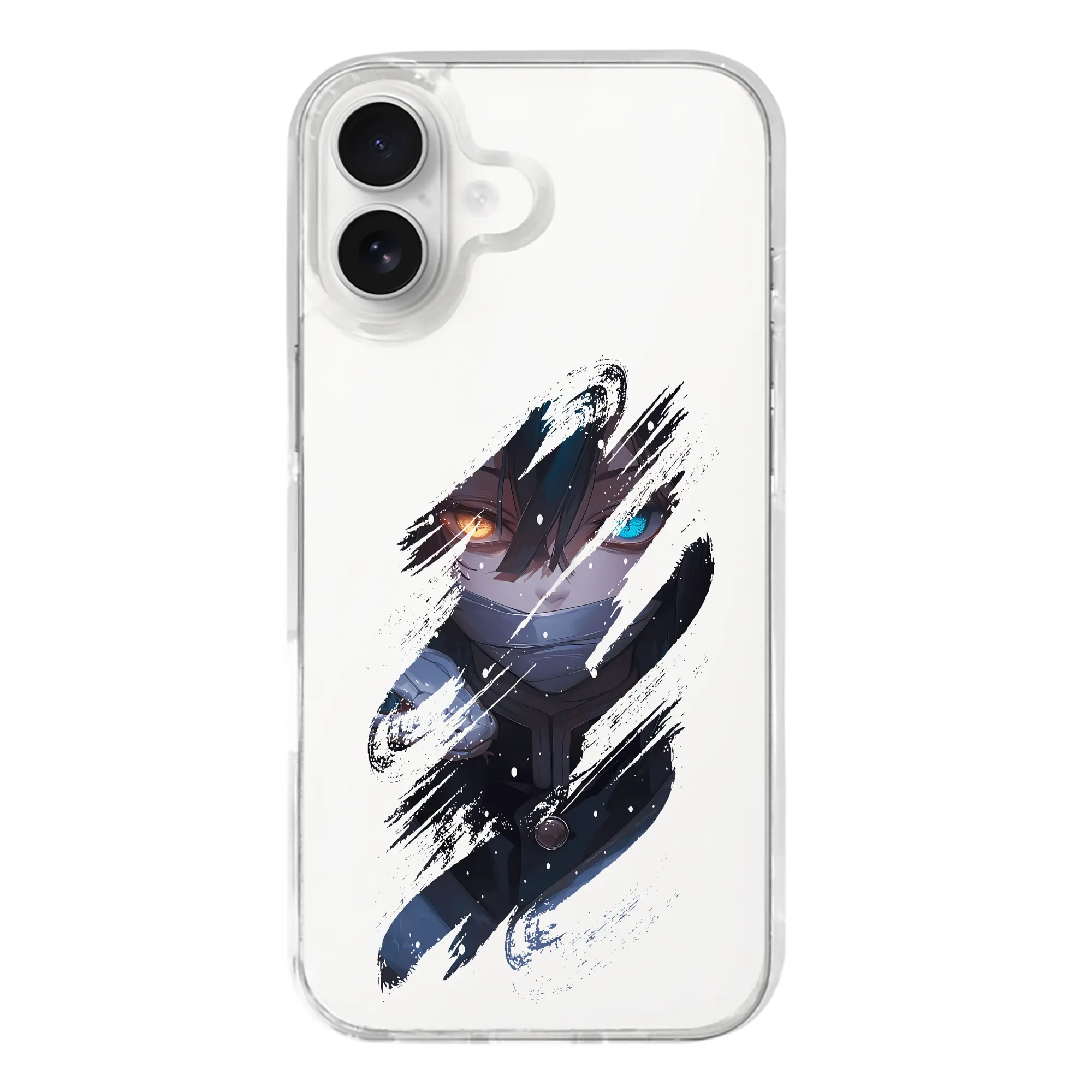 鬼滅の刃 グッズ,伊黒 小芭内 - iPhone 17シリーズ 透明スマホケース – 薄型・耐衝撃・精密フィット保護カバー